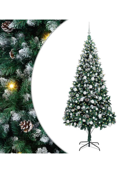 Albero di Natale artificiale Verde 210 cm PVC