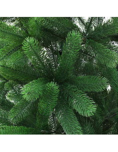 Albero di Natale con 150 LED con supporto Verde 150 cm PE 2