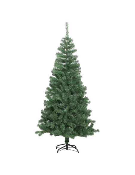 Albero di Natale con 300 LED con supporto Verde 240 cm PVC