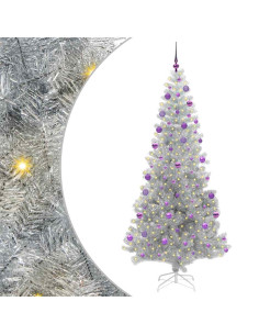 Albero di Natale Argento 210 cm PET 2
