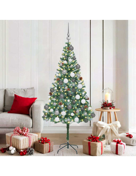 Albero di Natale Artificiale Verde 180cm PVC
