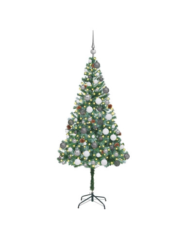 Albero di Natale Artificiale Verde 180cm PVC