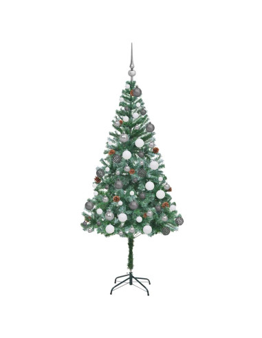 Albero di Natale Artificiale Verde 180cm PVC