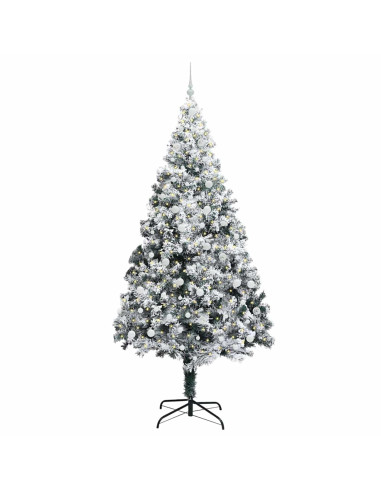 Albero di Natale artificiale con 300 LED Verde 240 x 150 cm
