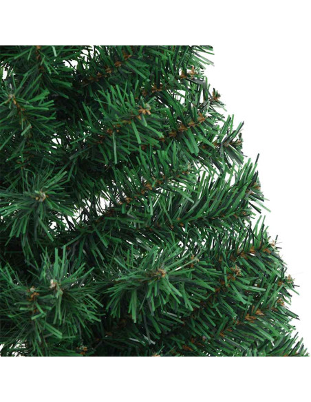 Albero di Natale artificiale con luci integrate Verde 120 cm
