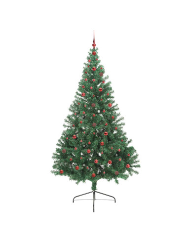 Albero di Natale artificiale con luci integrate Verde 240 cm
