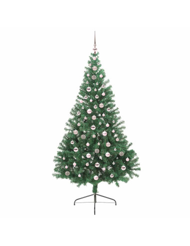 Albero di Natale artificiale con luci integrate Verde 240 cm
