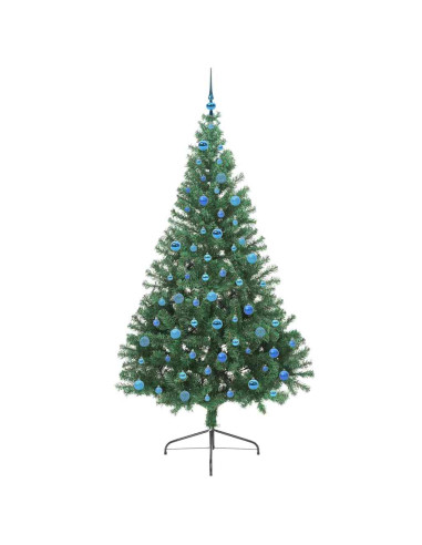 Albero di Natale artificiale con luci integrate Verde 240 cm