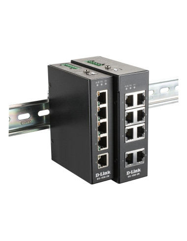 D-Link DIS-100E-5W switch di rete Non gestito L2 Fast Ethernet (10/100) Nero