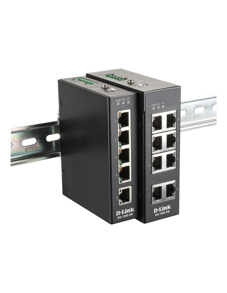 D-Link DIS-100E-8W switch di rete Non gestito L2 Fast Ethernet (10/100) Nero
