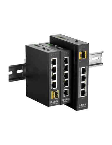 D-Link DIS‑100G‑5PSW Non gestito L2 Gigabit Ethernet (10/100/1000) Supporto Power over Ethernet (PoE) Nero