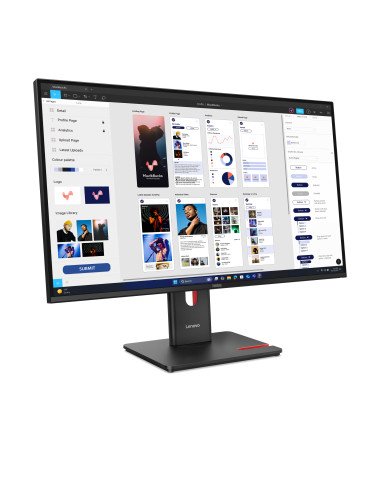 Lenovo ThinkVision T32UD-40 Monitor PC 80 cm (31.5") 3840 x 2160 Pixel 4K Ultra HD LCD Nero