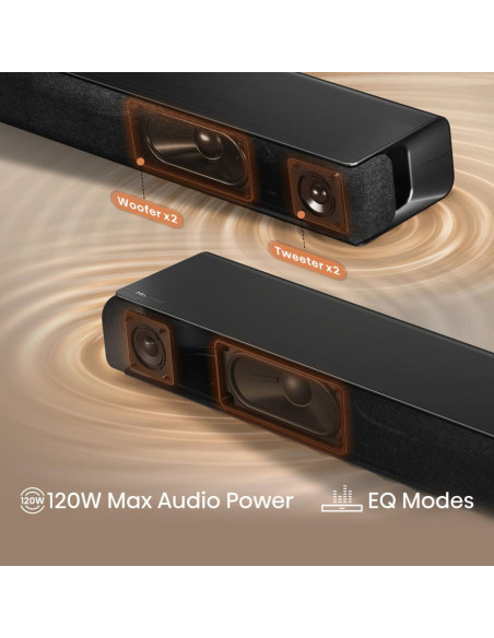 Hisense HS1000 Nero 2.0 canali 120 W