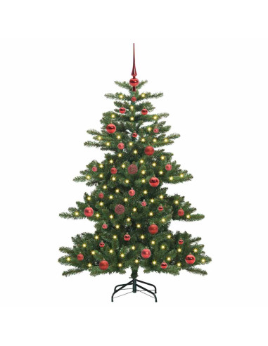 Albero di Natale Artificiale con Rami Pieghevoli 150cm PVC
