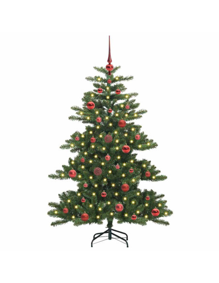 Albero di Natale Artificiale con Rami Pieghevoli 150cm PVC