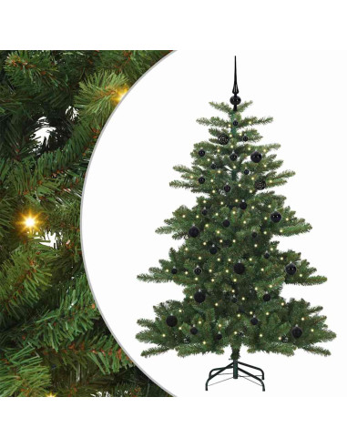 Albero di Natale Artificiale con Rami Pieghevoli 150cm PVC