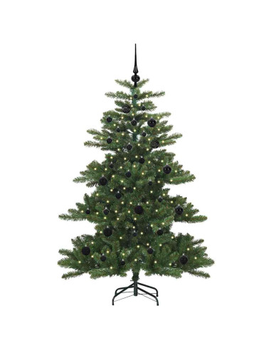 Albero di Natale Artificiale con Rami Pieghevoli 150cm PVC