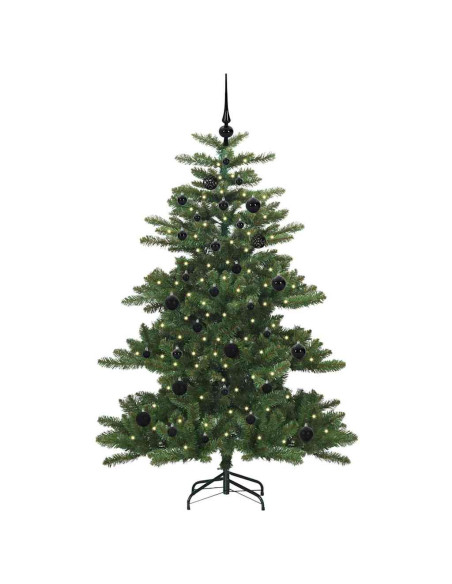 Albero di Natale Artificiale con Rami Pieghevoli 150cm PVC