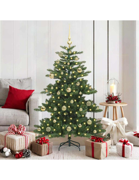 Albero di Natale Artificiale con Rami Pieghevoli 150cm PVC