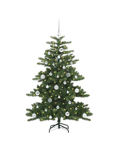 Albero di Natale Artificiale con Rami Pieghevoli 150cm PVC