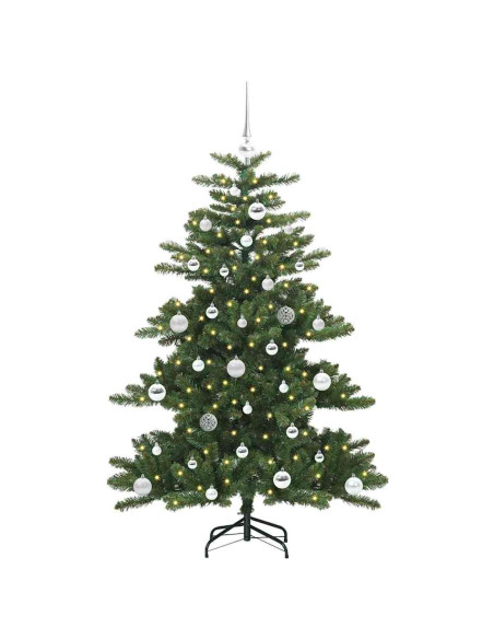 Albero di Natale Artificiale con Rami Pieghevoli 150cm PVC