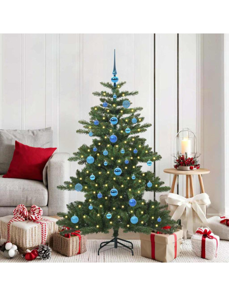 Albero di Natale Artificiale con Rami Pieghevoli 150cm PVC