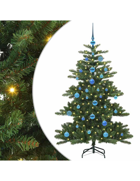 Albero di Natale Artificiale con Rami Pieghevoli 150cm PVC