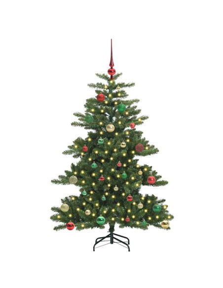 Albero di Natale Artificiale con Rami Pieghevoli 150cm PVC