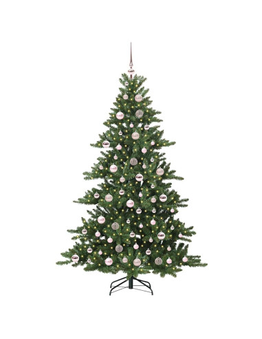 Albero di Natale Artificiale con Rami Pieghevoli 180cm PVC