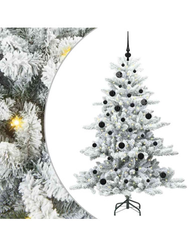 Albero di Natale Artificiale con Rami Pieghevoli 150cm PVC