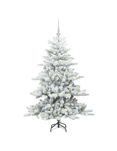 Albero di Natale Artificiale con Rami Pieghevoli 150cm PVC