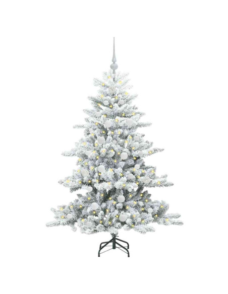 Albero di Natale Artificiale con Rami Pieghevoli 150cm PVC