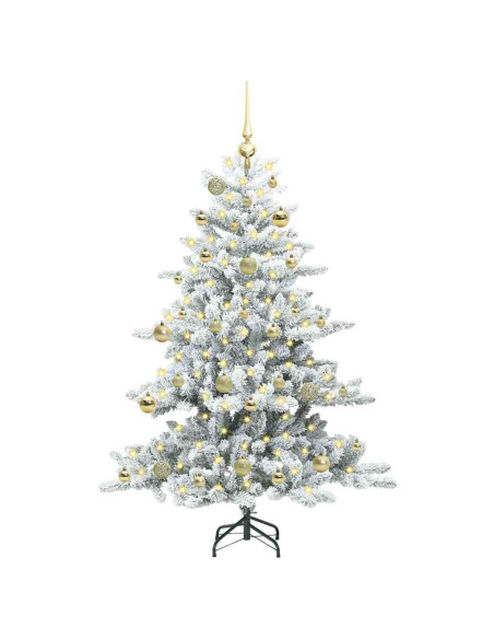 Albero di Natale Artificiale con Rami Pieghevoli 150cm PVC