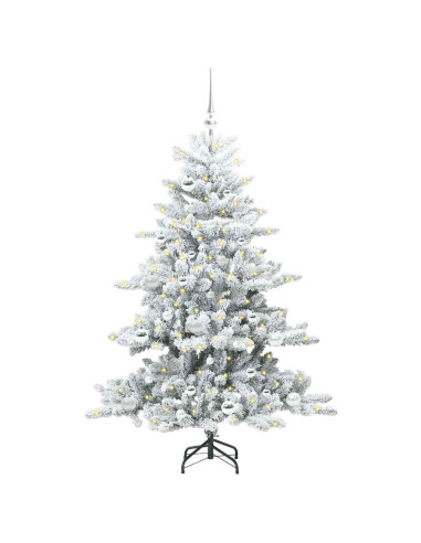 Albero di Natale Artificiale con Rami Pieghevoli 150cm PVC
