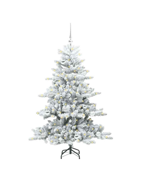 Albero di Natale Artificiale con Rami Pieghevoli 150cm PVC
