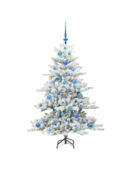 Albero di Natale Artificiale con Rami Pieghevoli 150cm PVC