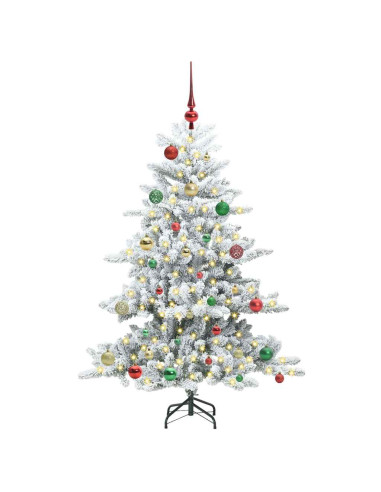 Albero di Natale Artificiale con Rami Pieghevoli 150cm PVC