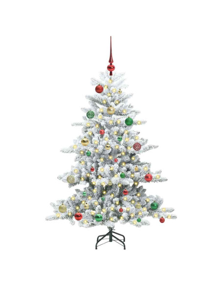 Albero di Natale Artificiale con Rami Pieghevoli 150cm PVC