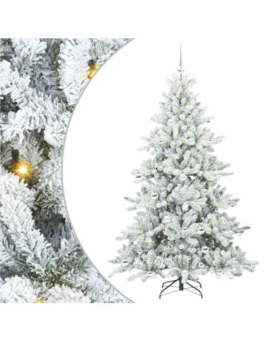 Albero di Natale Artificiale con Rami Pieghevoli 180cm PVC