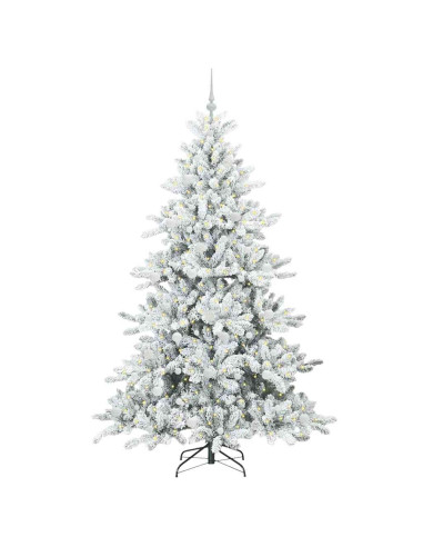 Albero di Natale Artificiale con Rami Pieghevoli 210 cm PVC