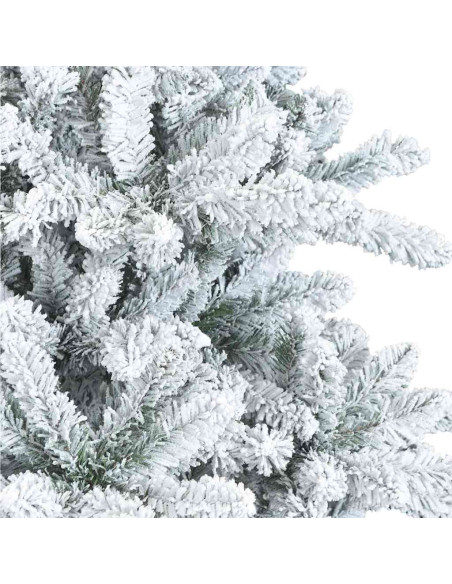 Albero di Natale Artificiale con Rami Pieghevoli Bianco 240 cm