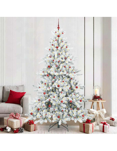 Albero di Natale Artificiale con Rami Pieghevoli 240cm PVC
