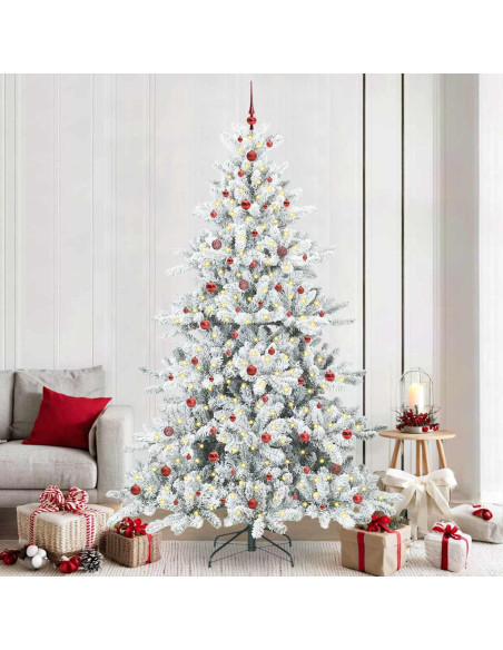 Albero di Natale Artificiale con Rami Pieghevoli 240cm PVC