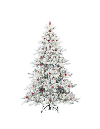 Albero di Natale Artificiale con Rami Pieghevoli 240cm PVC