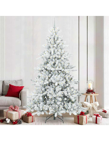 Albero di Natale Artificiale con Rami Pieghevoli 240cm PVC
