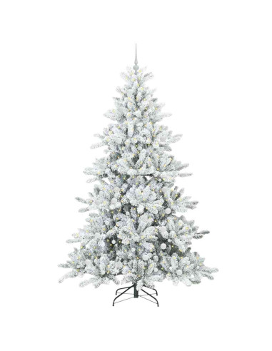Albero di Natale Artificiale con Rami Pieghevoli 240cm PVC