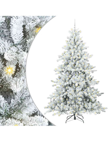 Albero di Natale Artificiale con Rami Pieghevoli 240cm PVC