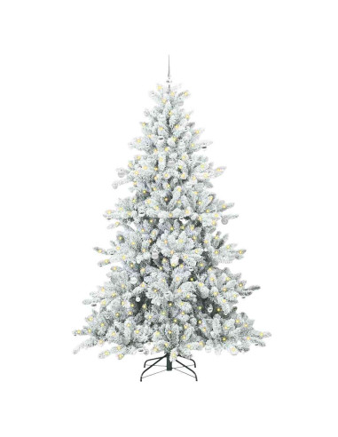 Albero di Natale Artificiale con Rami Pieghevoli 240cm PVC