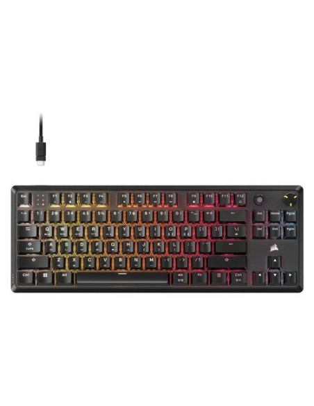 Corsair K70 Core TKL RGB Tastiera Meccanica Switch CORSAIR MLX Red USB Tenkeyless Layout IT