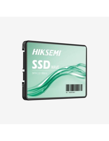 SSD HIKVISION 256GB WAVE(S) 2.5" SATA3 READ:530MB/WRITE:400 MB/S - HS-SSD-WAVE(S) 256GB